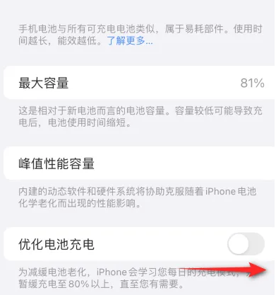 绵阳苹果15维修分享iPhone15充电到80%就充不进电了怎么办 