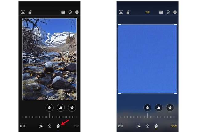 绵阳苹果手机维修分享iPhone手机如何使用裁剪功能隐藏照片 